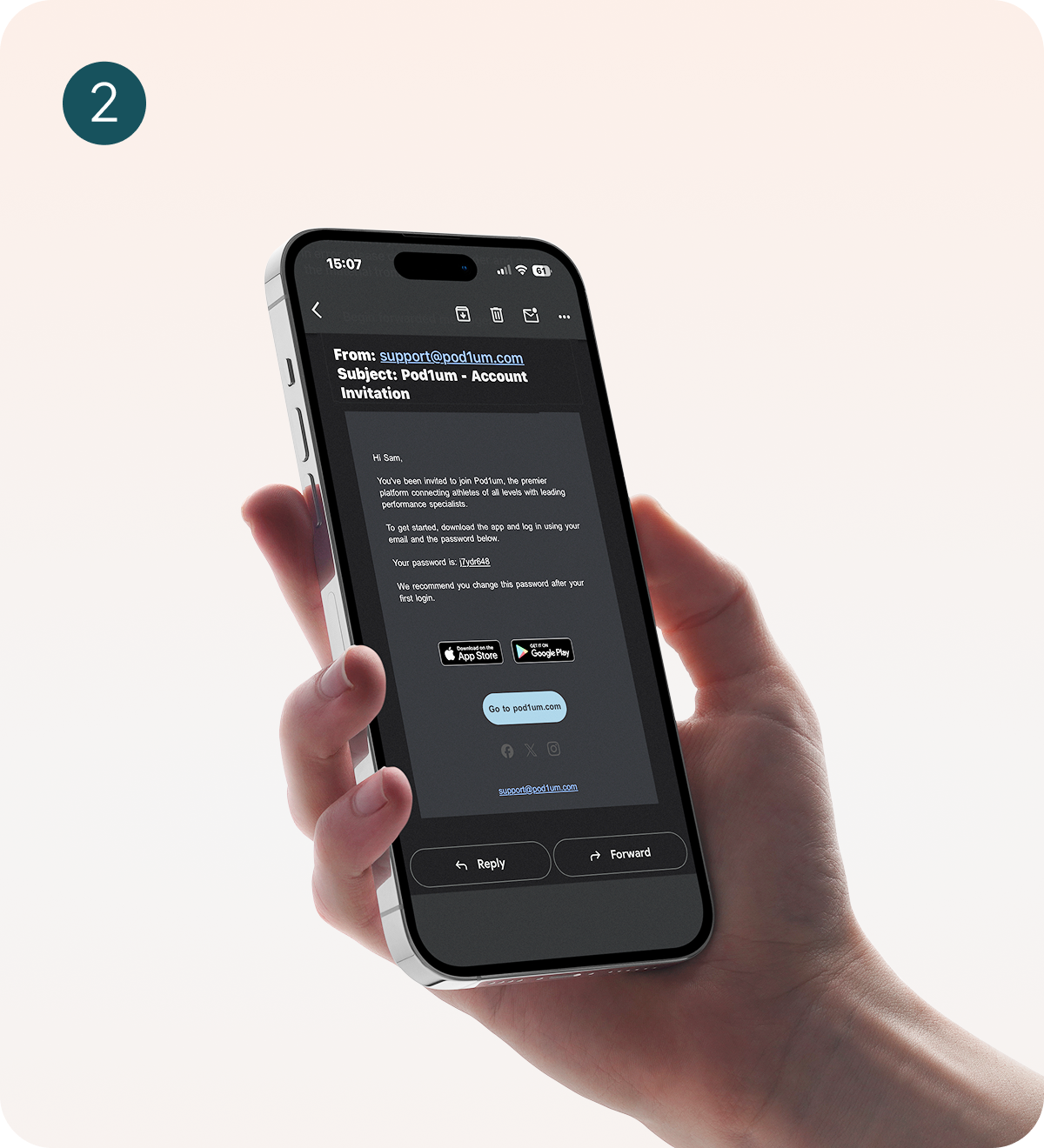 Get your Pod1um access