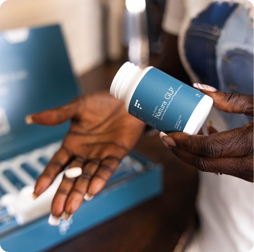 Take two tablets in the morning with water before your first meal.