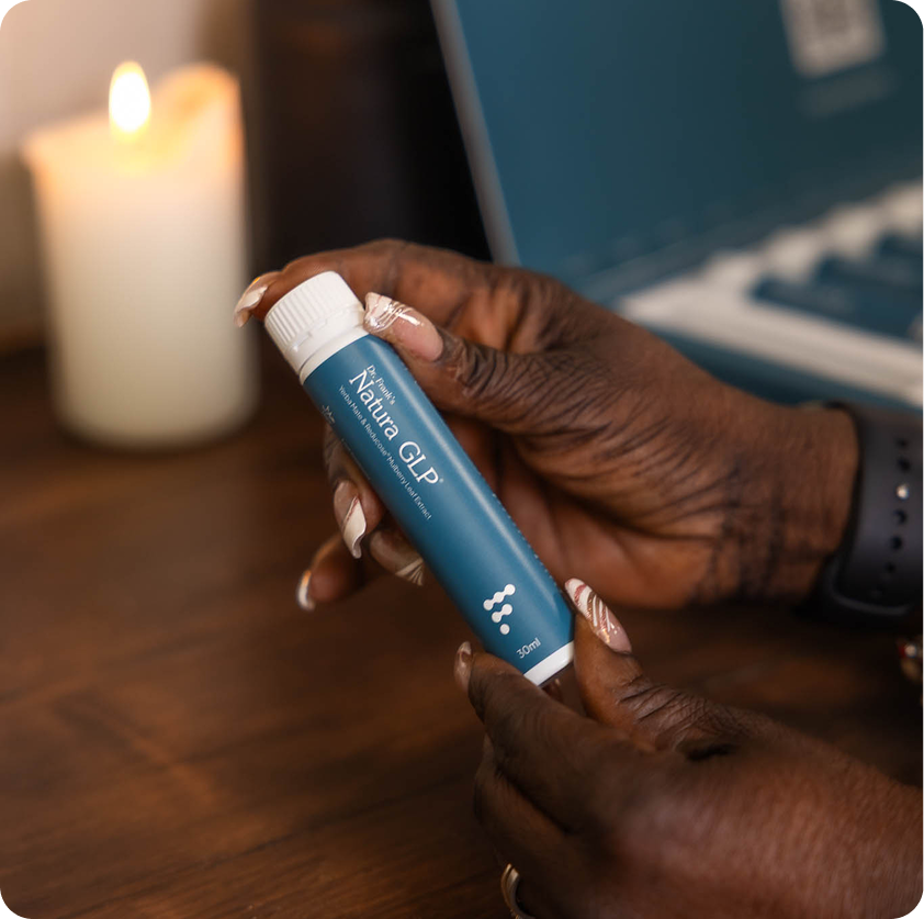 Repeat the same routine in the evening: Take two tablets before dinner, followed by your second drink.